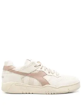 Diadora: Бежевые кроссовки  Heritage
