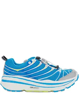 HOKA: Голубые кроссовки 