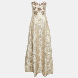 Badgley Mischka: Платье с блёстками 