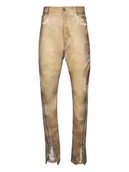 Rick Owens DRKSHDW: Бежевые джинсы 