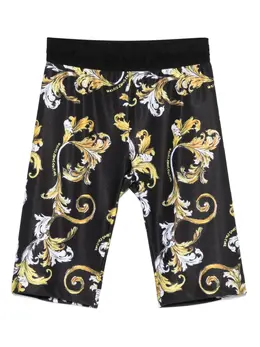 Versace Jeans Couture: Чёрные шорты 