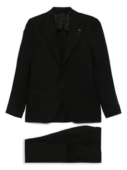 Lardini: Чёрный костюм 