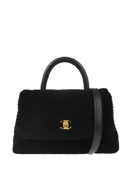 CHANEL Pre-Owned: Чёрная сумка 