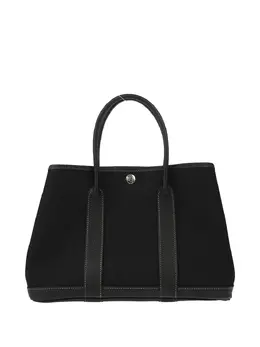 Hermès Pre-Owned: Чёрная сумка-шоппер 
