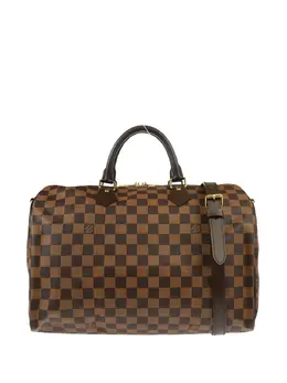Louis Vuitton Pre-Owned: Коричневая дорожная сумка 