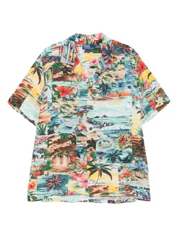 Polo Ralph Lauren: Рубашка с принтом 