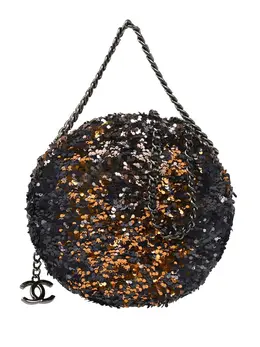 CHANEL Pre-Owned: Синяя сумка 