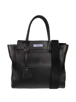 Prada Pre-Owned: Чёрная сумка-шоппер 
