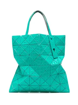 Bao Bao Issey Miyake: Зелёная сумка-шоппер 