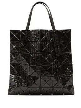 Bao Bao Issey Miyake: Коричневая сумка-шоппер 