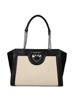 Love Moschino: Чёрная сумка-шоппер 
