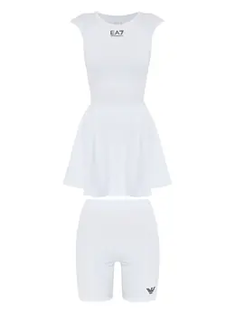 Ea7 Emporio Armani: Платье с принтом 