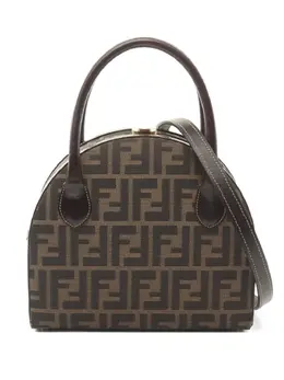 Fendi Pre-Owned: Коричневая сумка-шоппер 