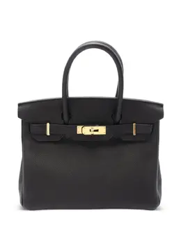 Hermès Pre-Owned: Чёрная сумка 