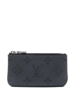 Louis Vuitton Pre-Owned: Чёрный кошелёк 