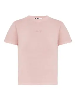 A BATHING APE®: Розовая футболка 
