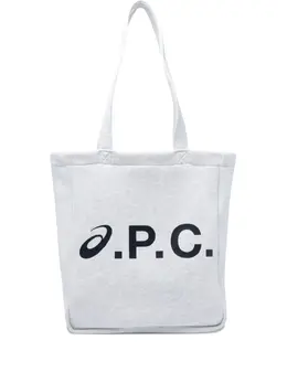 A.P.C.: Светлая сумка-шоппер  Lou