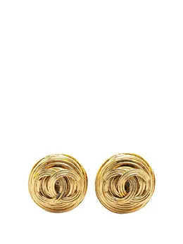 CHANEL Pre-Owned: Серьги 