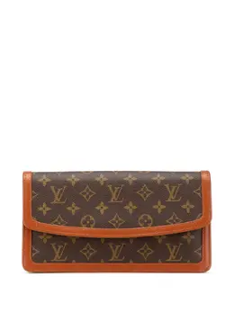 Louis Vuitton Pre-Owned: Коричневый клатч 