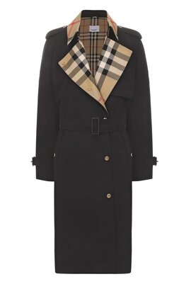 Burberry: Хлопковый плащ 