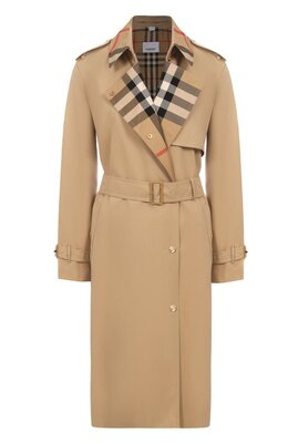 Burberry: Хлопковый плащ 