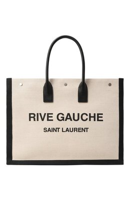 Saint Laurent: Сумка  Rive Gauche с принтом