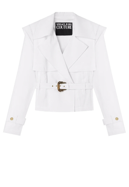 VERSACE JEANS COUTURE: Белый жакет 