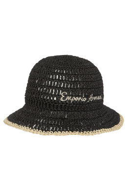 EMPORIO ARMANI: Чёрная шляпа 
