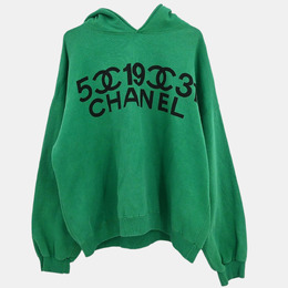 Chanel: Зелёный свитшот 