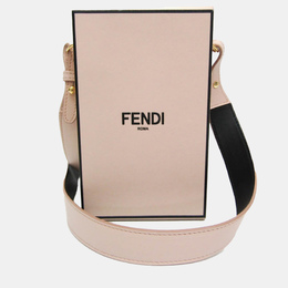 Fendi: Розовая сумка  Box