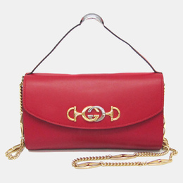 Gucci: Красная сумка  Zumi