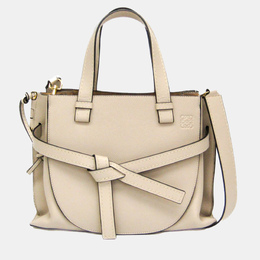 Loewe: Светлая сумка на руку  Gate