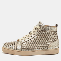 Christian Louboutin: Белые кроссовки 