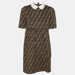 Fendi: Короткое платье  Zucca