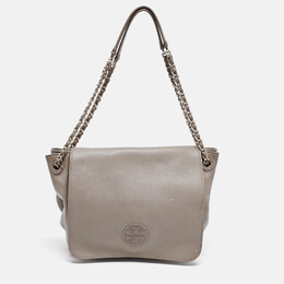 Tory Burch: Бежевая сумка 
