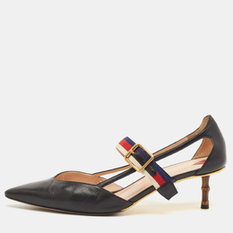 Gucci: Чёрные туфли  Sylvie