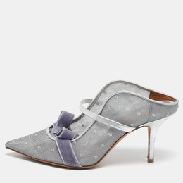 Malone Souliers: Серебристые туфли 