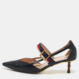 Gucci: Чёрные туфли  Sylvie