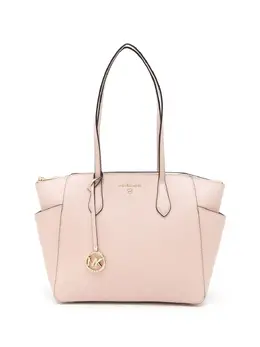 Michael Michael Kors: Розовая сумка-шоппер 