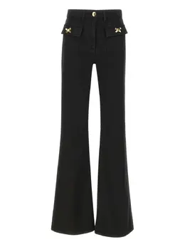 Elisabetta Franchi: Расклешённые джинсы 