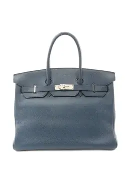Hermès Pre-Owned: Голубая сумка 