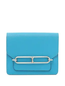 Hermès Pre-Owned: Голубой кошелёк 