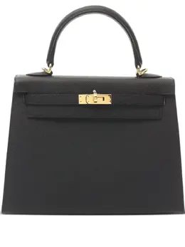 Hermès Pre-Owned: Чёрная сумка 