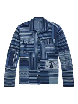 Polo Ralph Lauren: Голубой кардиган 