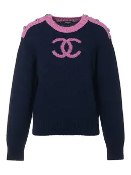 CHANEL Pre-Owned: Кашемировый свитер 