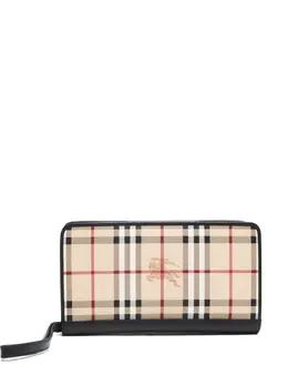 Burberry Pre-Owned: Сумка в клетку 