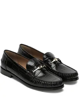 Ferragamo: Чёрные лоферы 