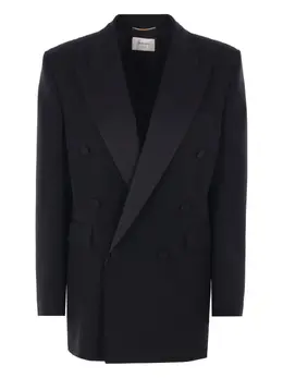 Saint Laurent: Жакет из шерсти 