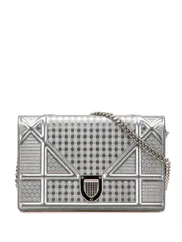 Christian Dior Pre-Owned: Серебристый кошелёк 