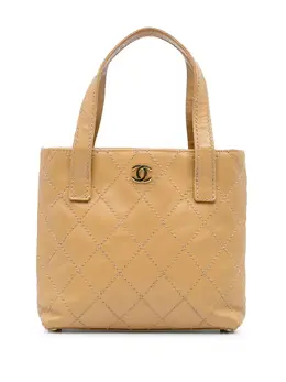 CHANEL Pre-Owned: Коричневая сумка 